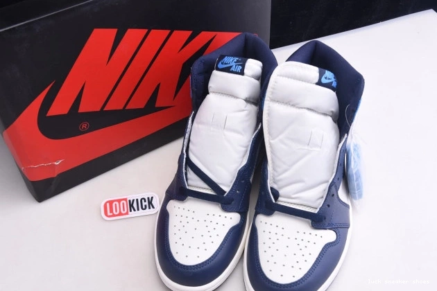 Rep LUCY Obsidian 555088-140 1 Air High Jordan Retro OG 0823